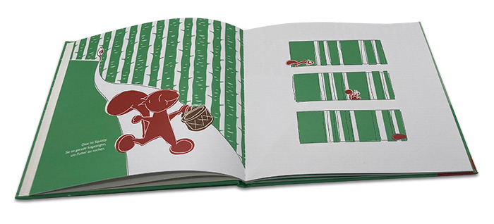 Squizzy Beispielseite